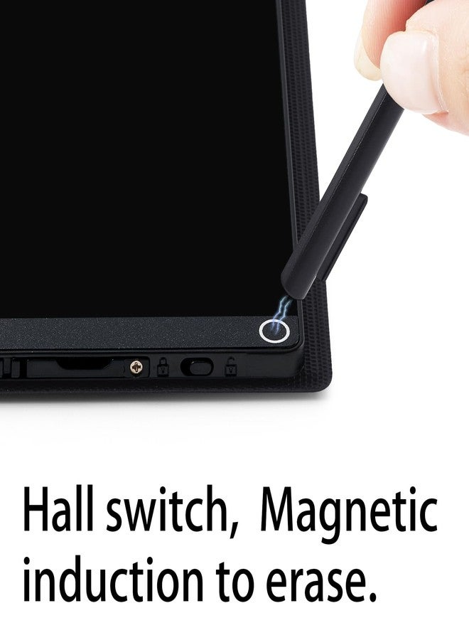 Amoretti Sonnet Mini LCD Writing Tablet Updated, 6.5in Erasable Reusable Electronic Drawing Pads, Electronic scratchpad, Hanging Pens with Leather Case - Image 4